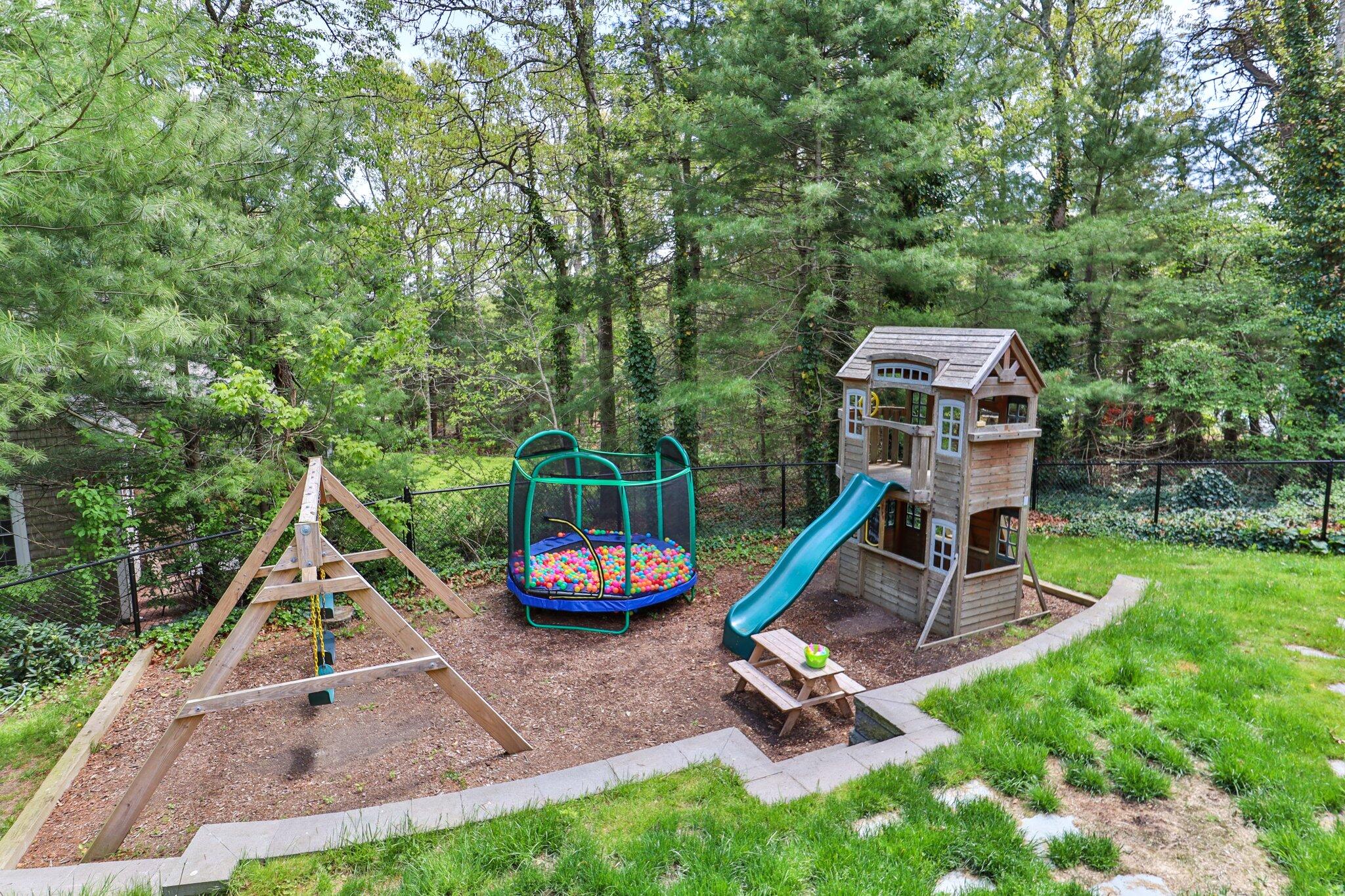 2 Palmer Road East Sandwich, MA 02537 - Photo 56 of 74 a view of a park with slide