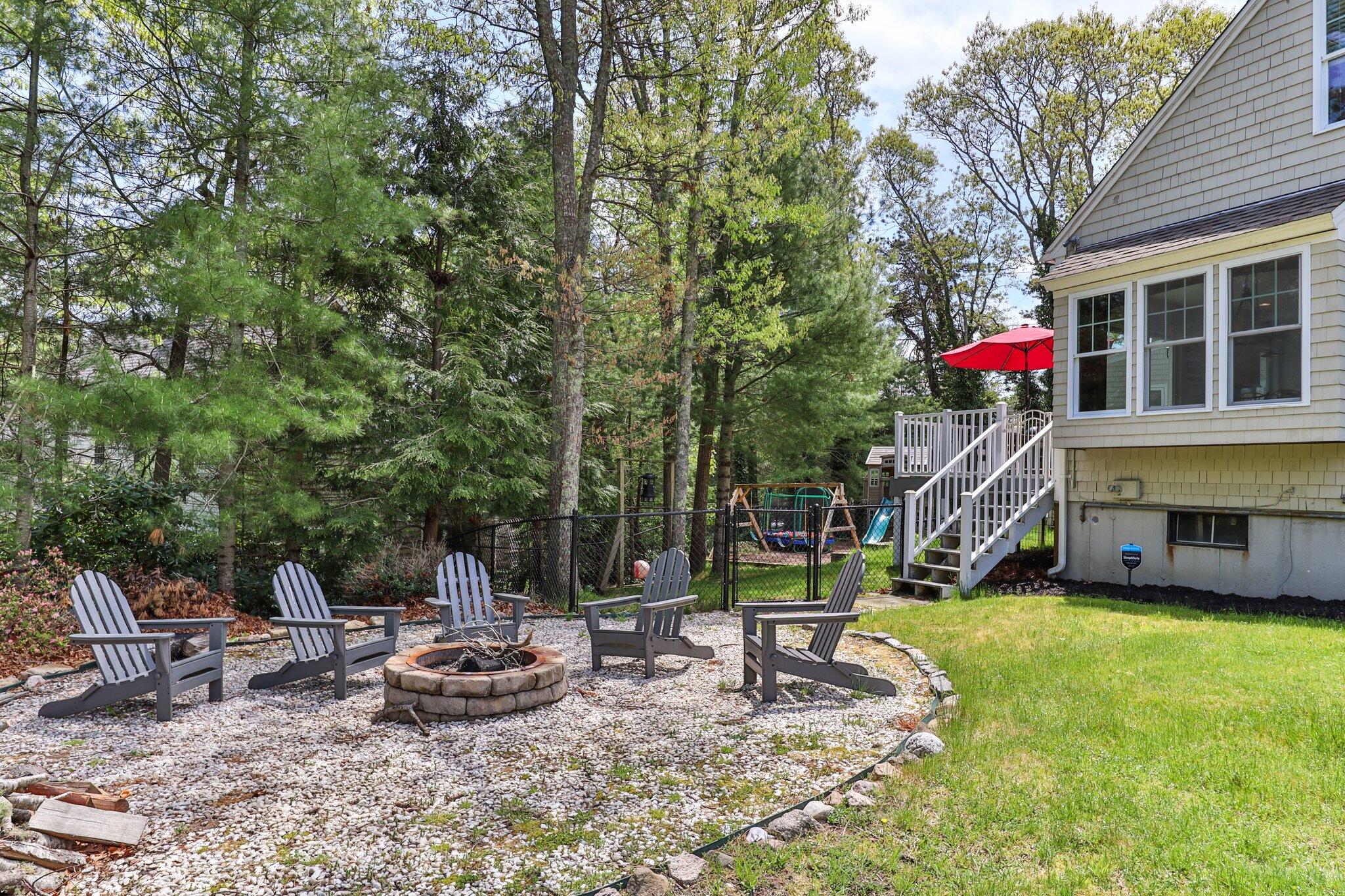 2 Palmer Road East Sandwich, MA 02537 - Photo 65 of 74 a view of a house with backyard porch and sitting area