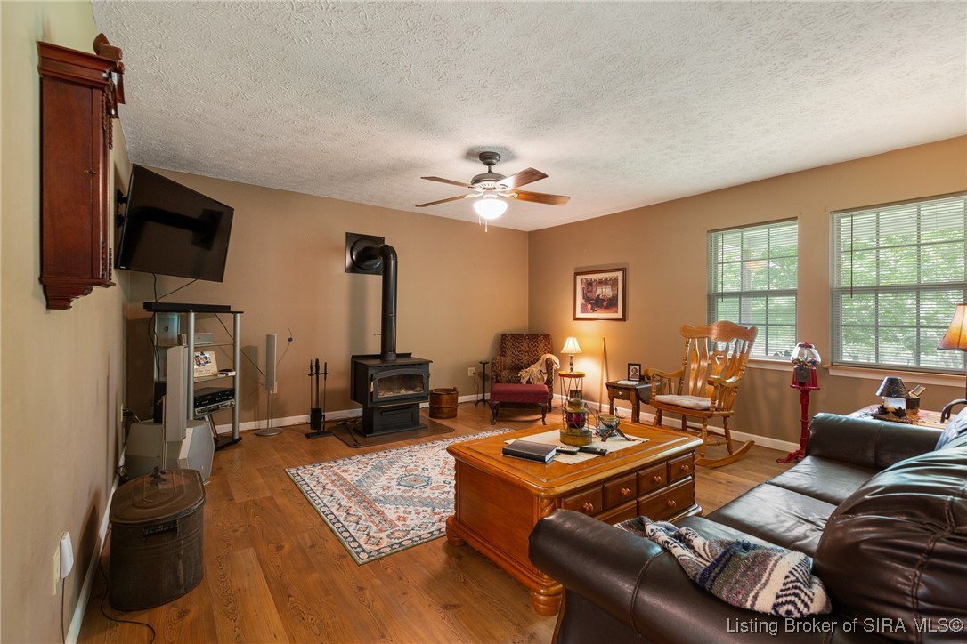 10440 East Saylor Road Salem, IN 47167 - Photo 22 of 57 Double oversized windows overlook beautiful property!