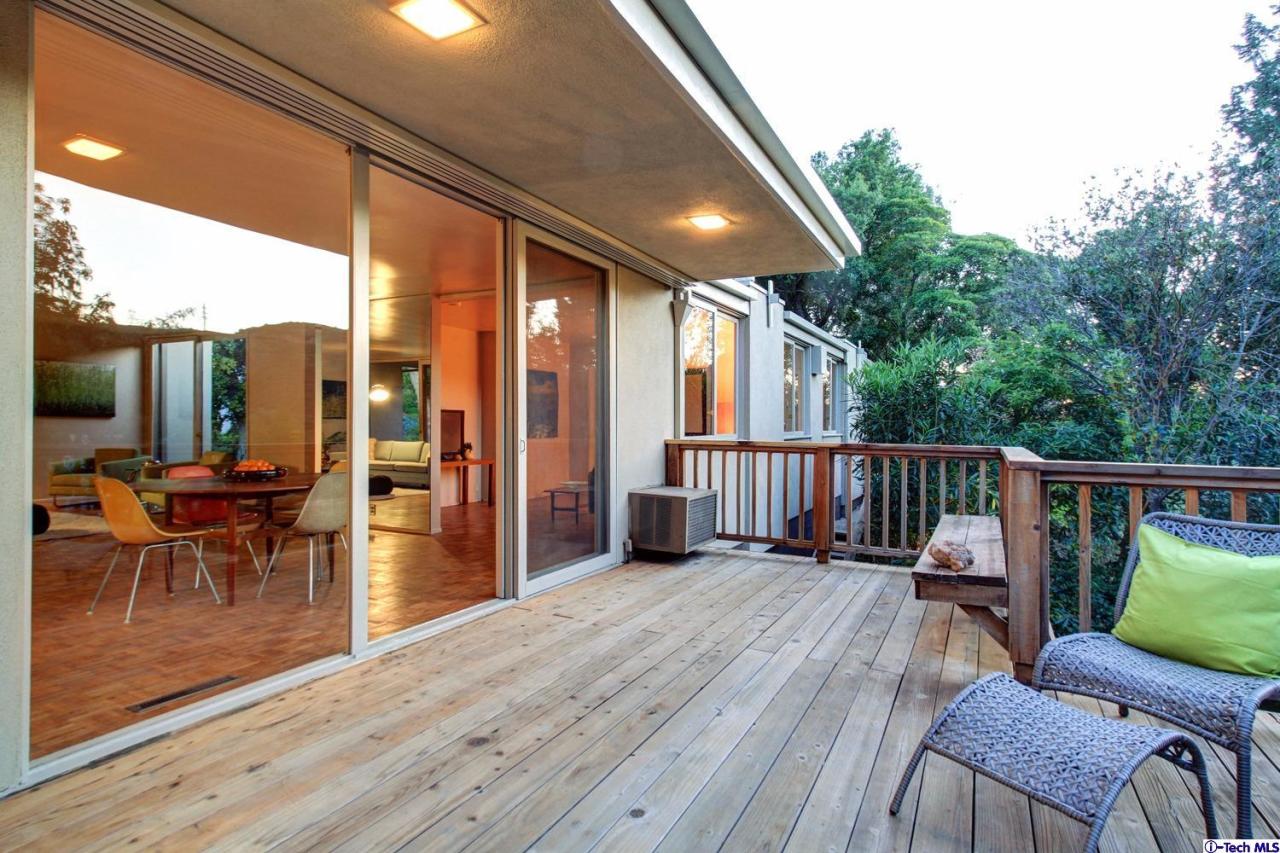 1280 Glen Oaks Boulevard Pasadena, CA 91105 - Photo 33 of 38 a view of a chairs on the roof deck