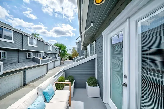 a view of sitting area in balcony