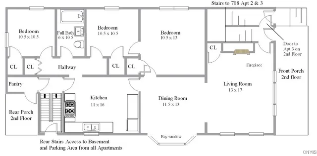 $549,900 | 708-10 Westcott Street, Unit 10, Syracuse, NY 13210