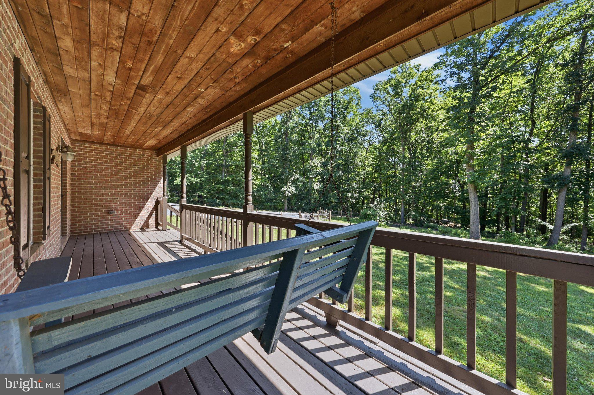 Full Front Covered Porch