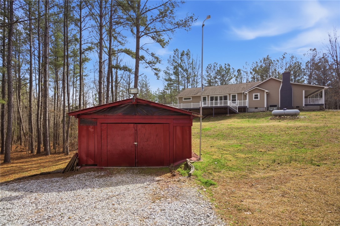 196 Flyroot Trail Pickens, SC 29671 - Photo 3 of 48 This tranquil setting offers a spacious house with a shed, perfect for peaceful living.