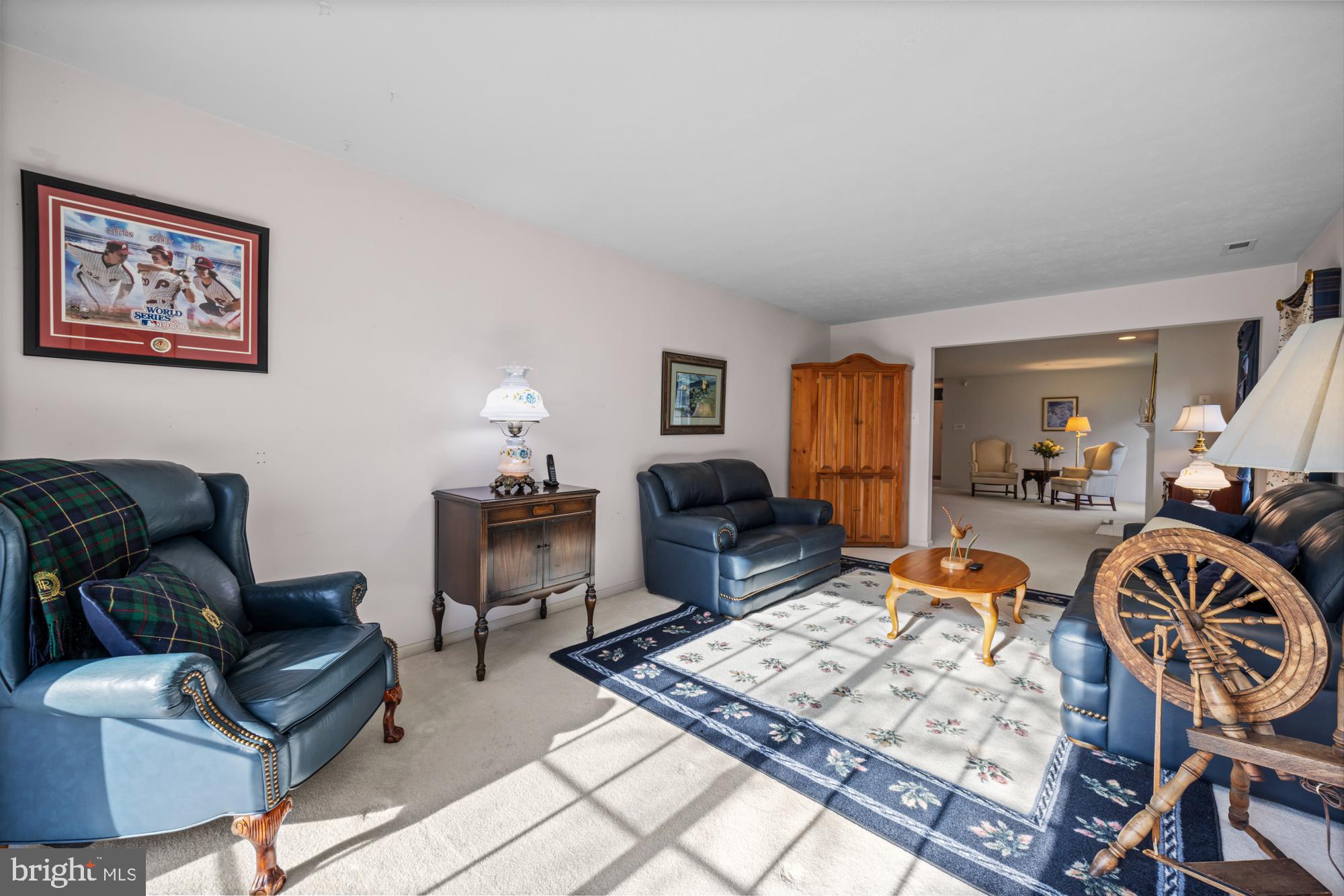 21 Brandon Lane Sewell, NJ 08080 - Photo 15 of 44 a living room with furniture a couch and dresser with wooden floor
