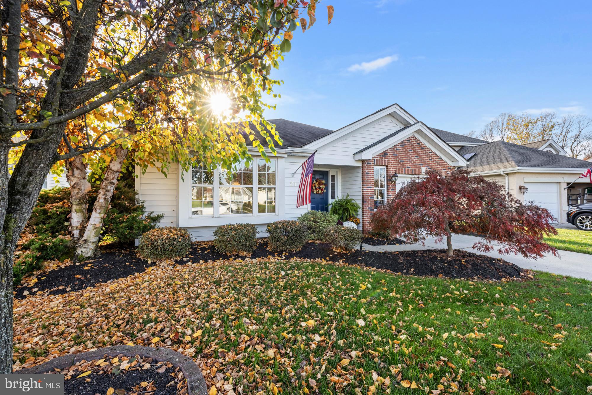 21 Brandon Lane Sewell, NJ 08080 - Photo 36 of 44 a front view of a house with a garden