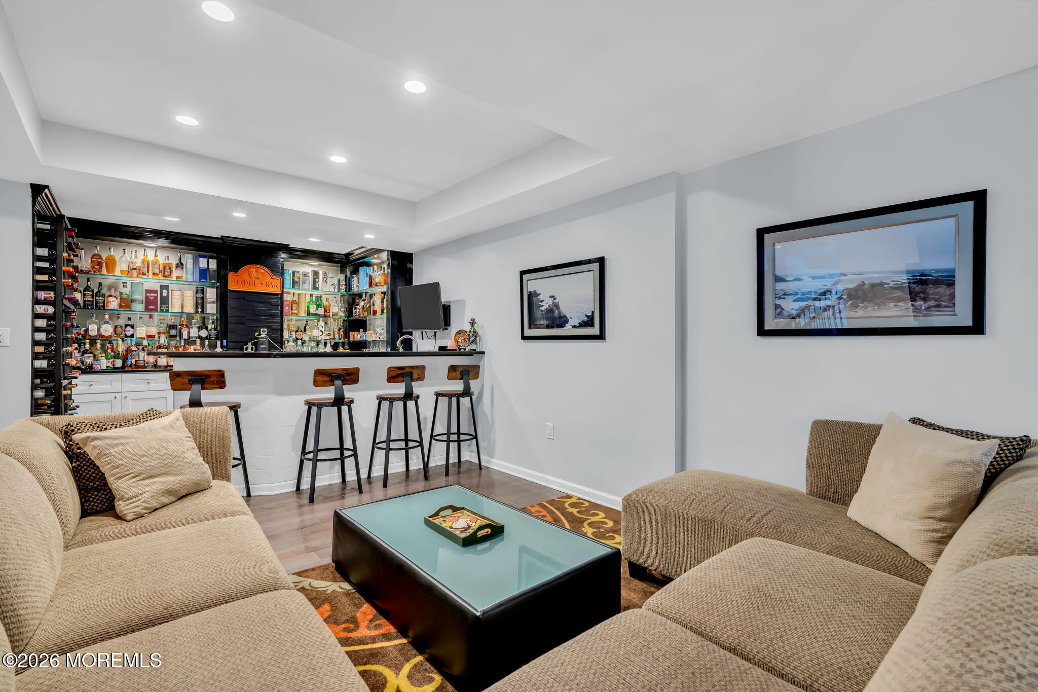 14 Diamond Hill Road Marlboro, NJ 07746 - Photo 62 of 79 a living room with furniture and a flat screen tv