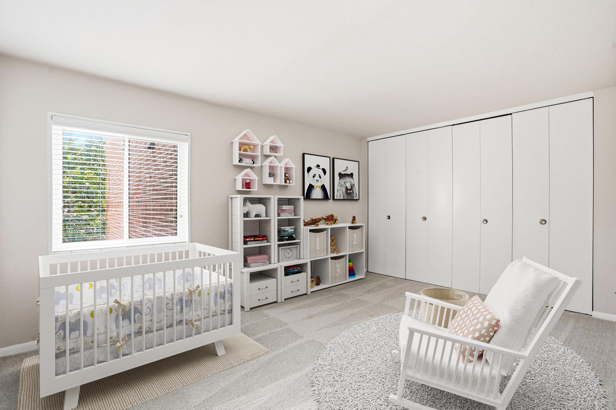 1552 Northgate Square, Unit 12B Reston, VA 20190 - Photo 12 of 29 Bedroom #2 - spacious closet