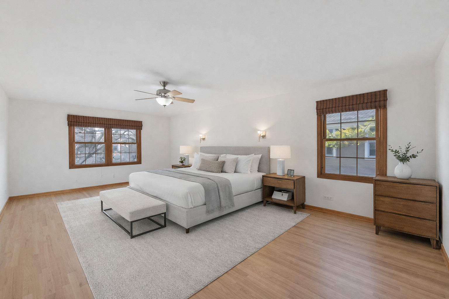 1500 Gordon Terrace Deerfield, IL 60015 - Photo 18 of 36 a spacious bedroom with a large bed and a window