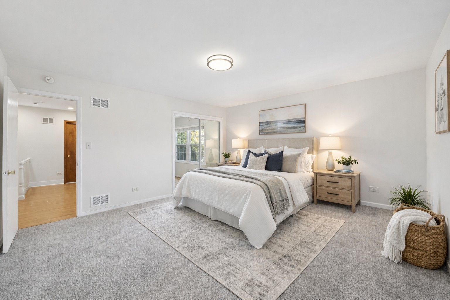1500 Gordon Terrace Deerfield, IL 60015 - Photo 22 of 36 a bedroom with a large bed and a couch