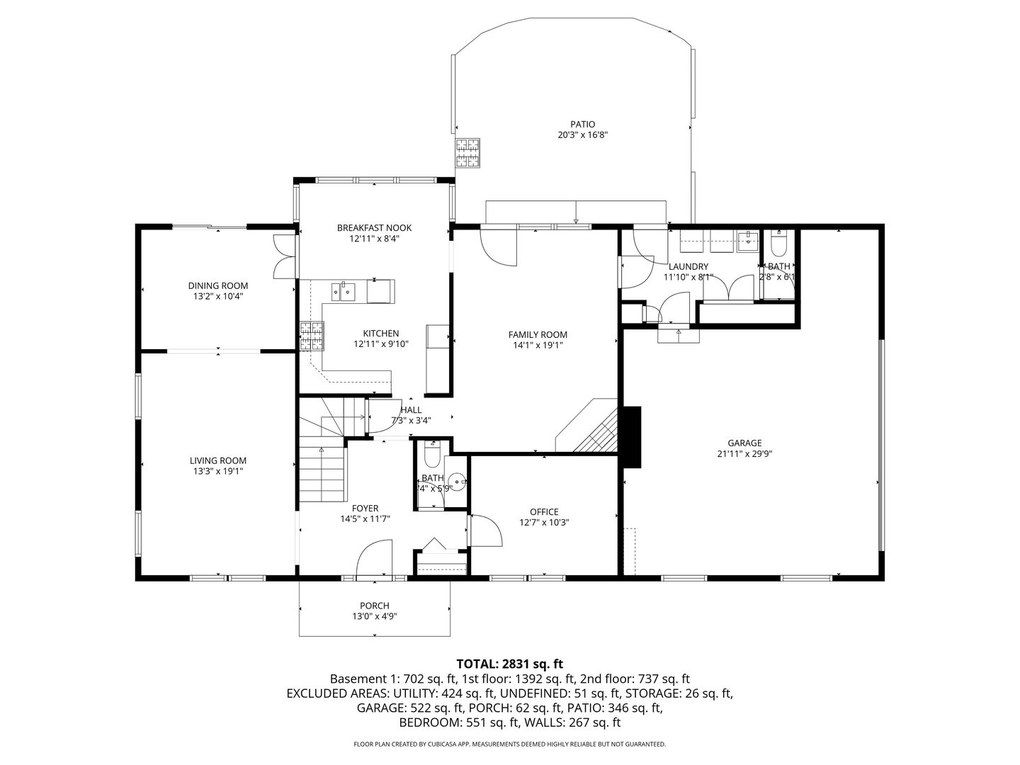 1500 Gordon Terrace Deerfield, IL 60015 - Photo 34 of 36 a picture of a floor plan