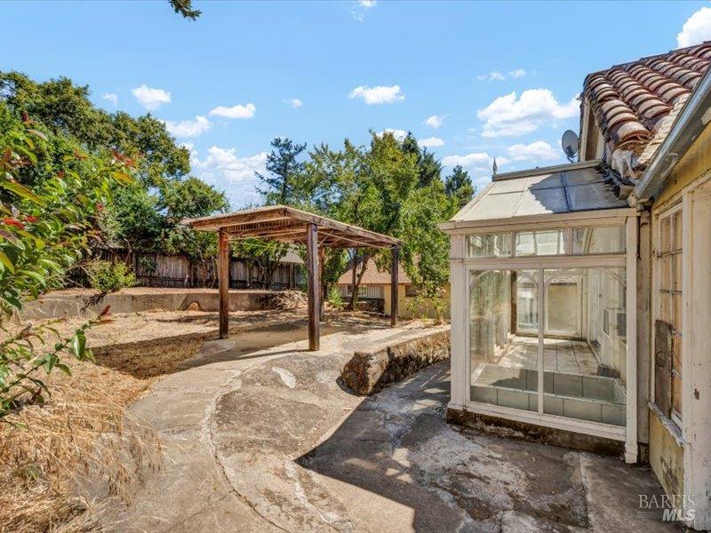 315 White Cottage Road North Angwin, CA 94508 - Photo 3 of 9 a view of outdoor space yard deck patio and fire pit