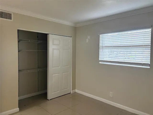 a view of closet area