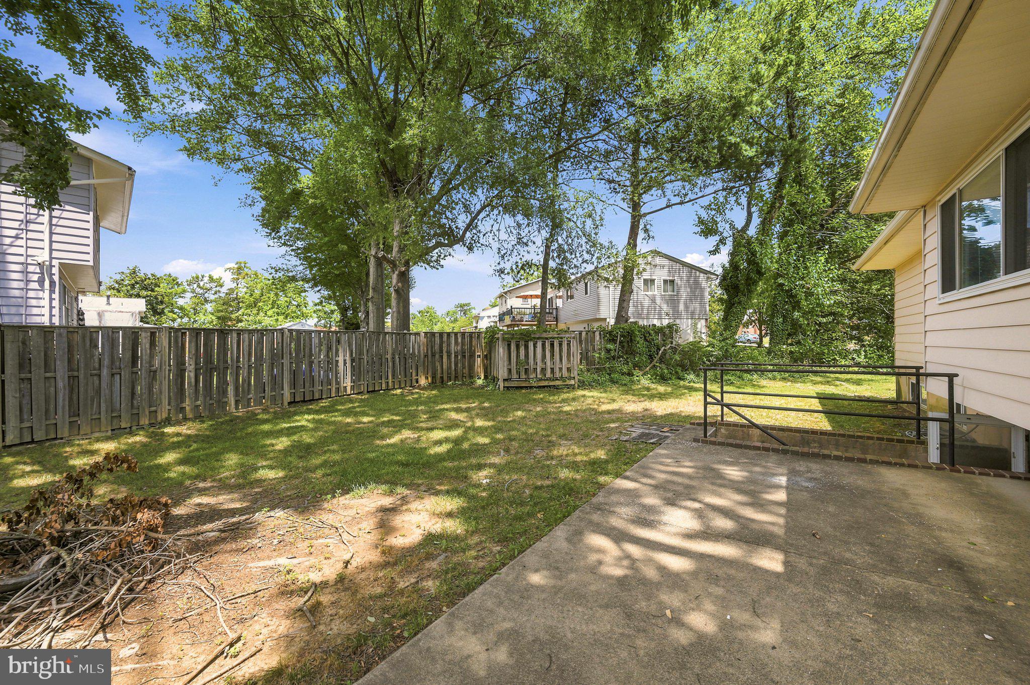 6426 Deepford Street Springfield, VA 22150 - Photo 28 of 32 Backyard