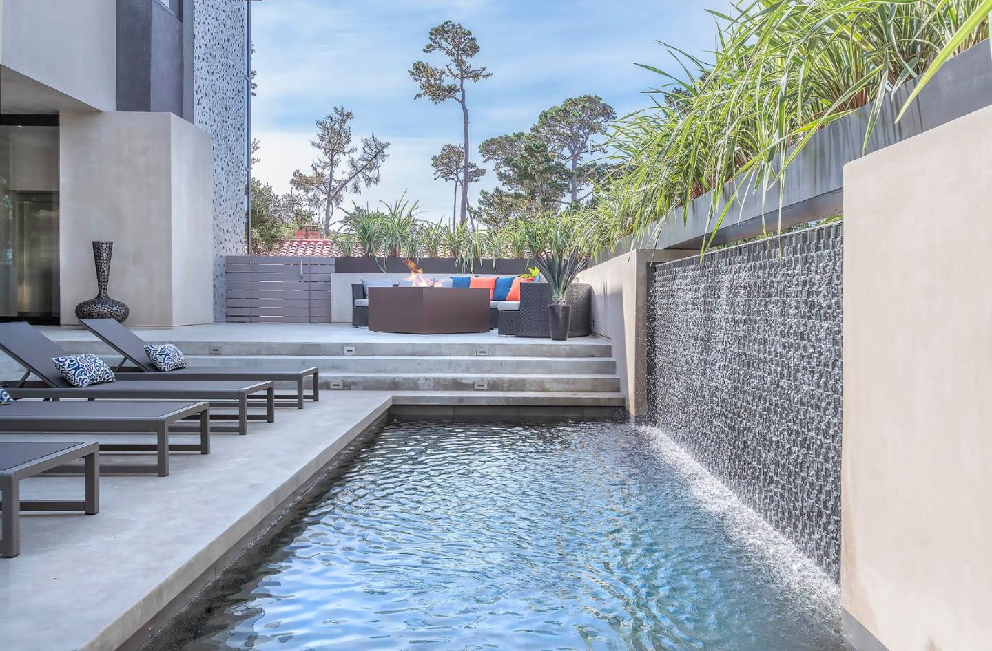 2889 17 Mile Drive Pebble Beach, CA 93953 - Photo 2 of 17 a living room with furniture and a potted plant