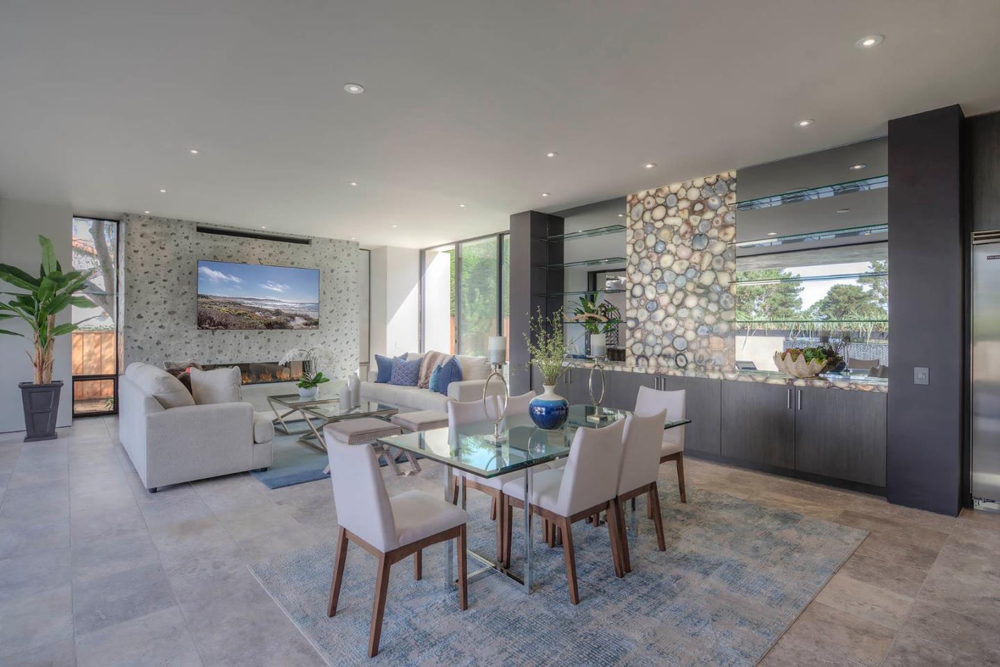 2889 17 Mile Drive Pebble Beach, CA 93953 - Photo 5 of 17 a dining room with furniture and window