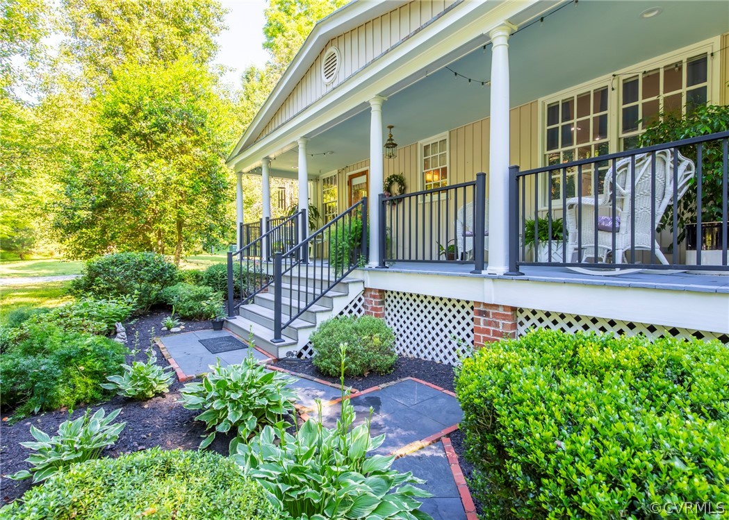 13203 Depot Road Hanover, VA 23069 - Photo 24 of 48 Covered Side Porch of Great Room