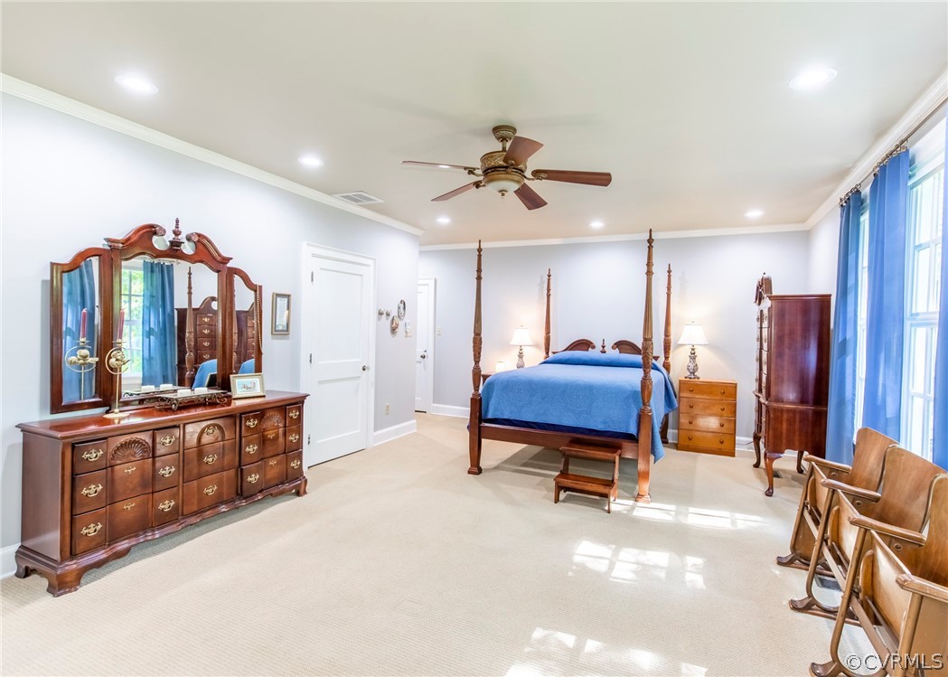 13203 Depot Road Hanover, VA 23069 - Photo 27 of 48 Spacious Primary Bedroom with contemporary recesse