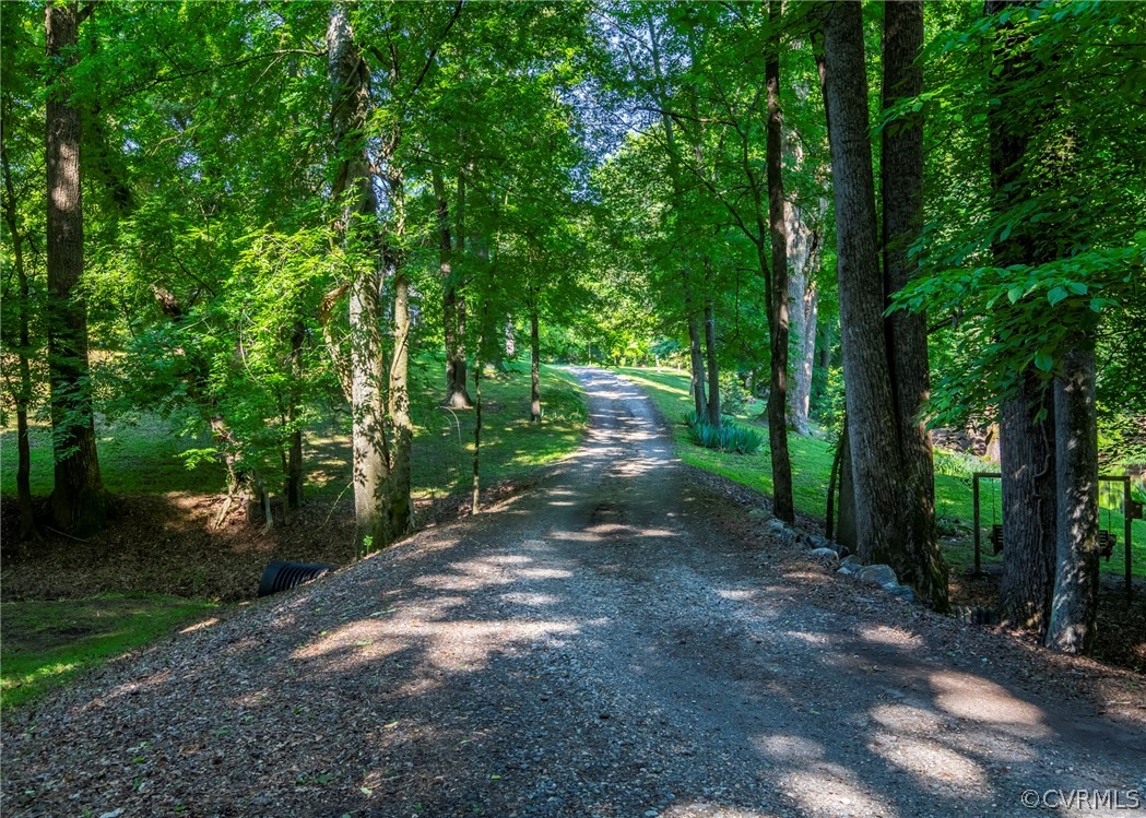Tree Lined Private Drive