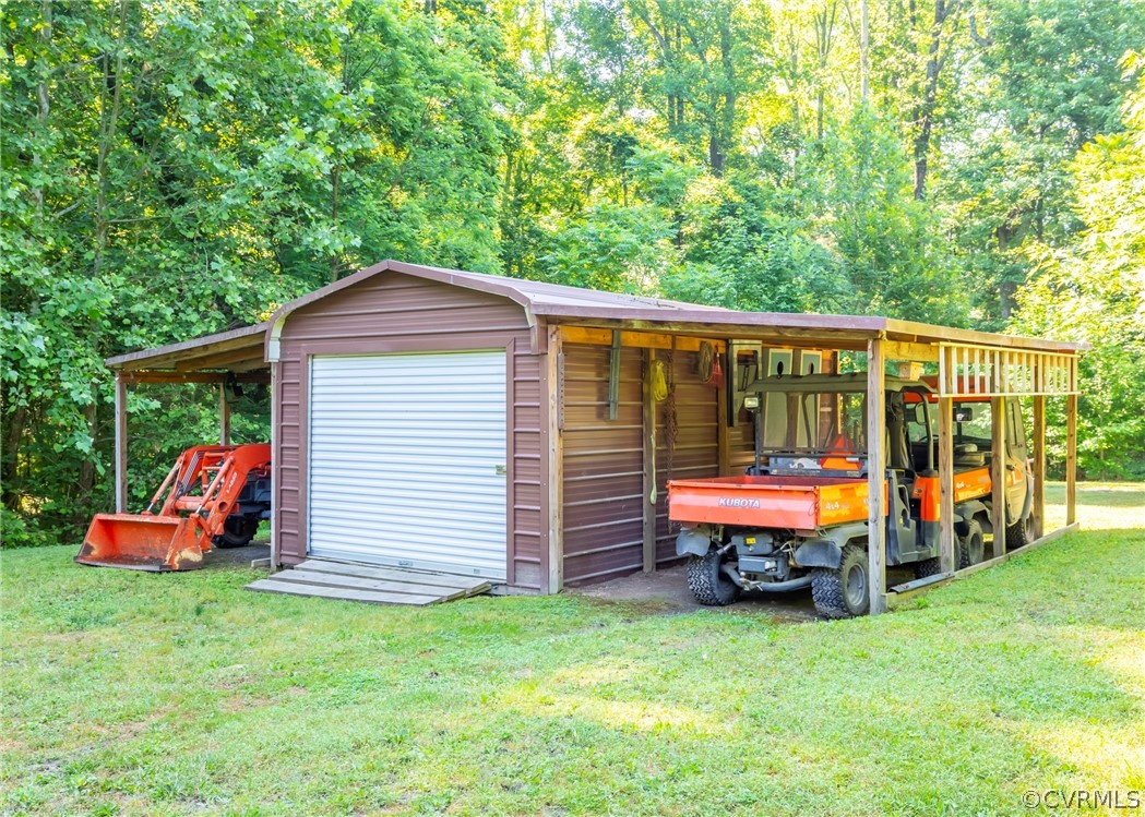 13203 Depot Road Hanover, VA 23069 - Photo 42 of 48 Detached Shed with lean-to on both sides