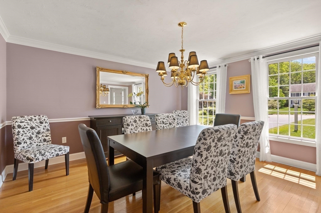 67 Bridle Path Franklin, MA 02038 - Photo 15 of 35 a view of a dining room with furniture window and outside view