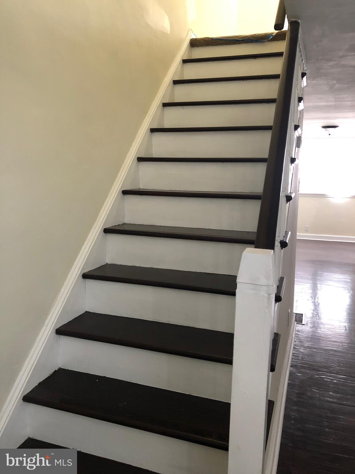 1828 Farrington Road Philadelphia, PA 19151 - Photo 4 of 24 Modern Hardwood Floor Staircase
