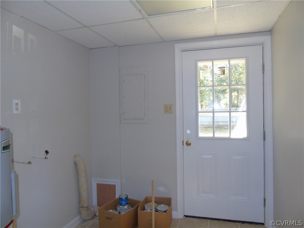 9901 Qualla Road Chesterfield, VA 23832 - Photo 20 of 38 Utility room with new ceramic tile floor, New Exte
