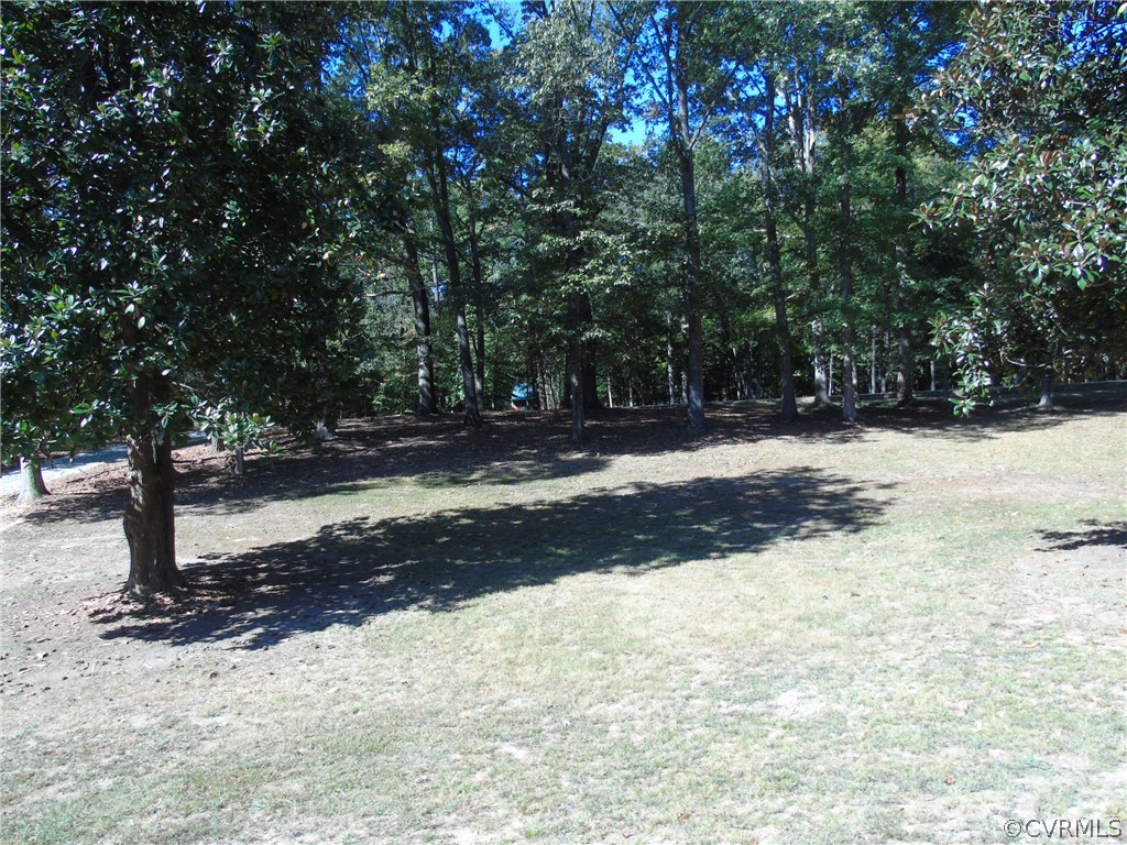 9901 Qualla Road Chesterfield, VA 23832 - Photo 32 of 38 Porch view on over 1 acre site with mature trees.
