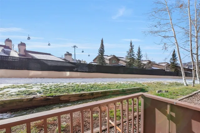 a view of city from a balcony