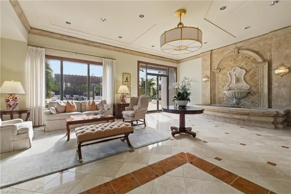 a living room with couch