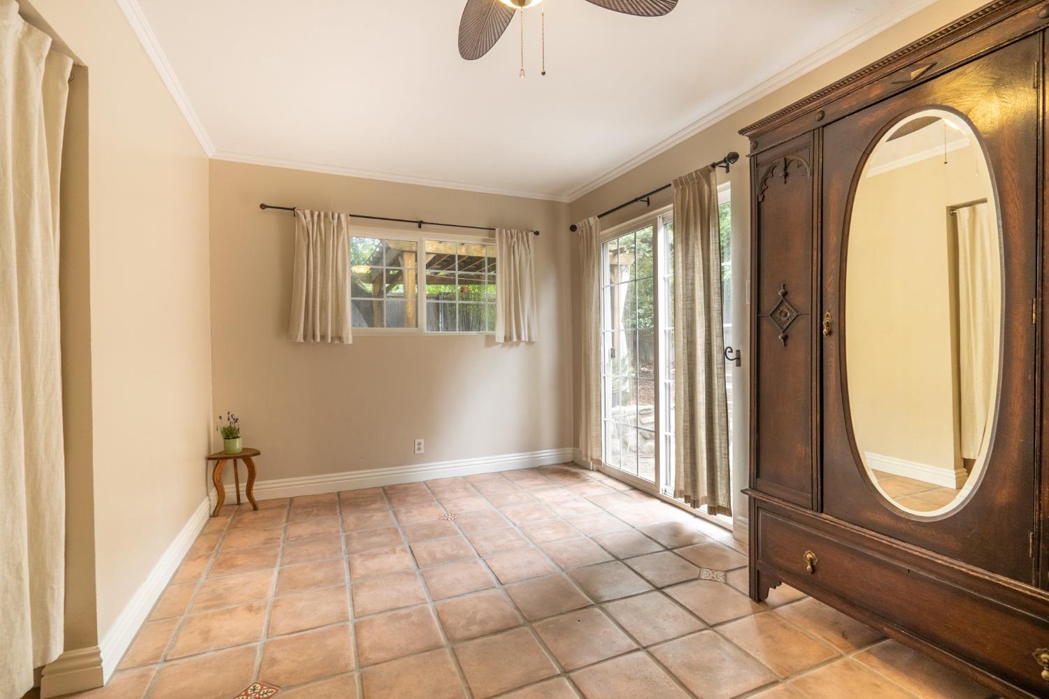 412 Franklin Drive Ojai, CA 93023 - Photo 36 of 50 a view of a livingroom with wooden floor and a large window