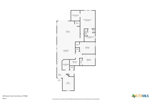 $2,025 | 448 Chaste Tree Drive, San Marcos, TX 78666