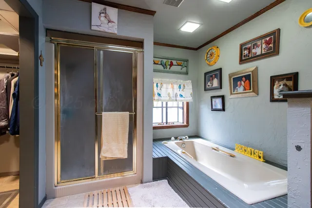 a room with furniture and a window