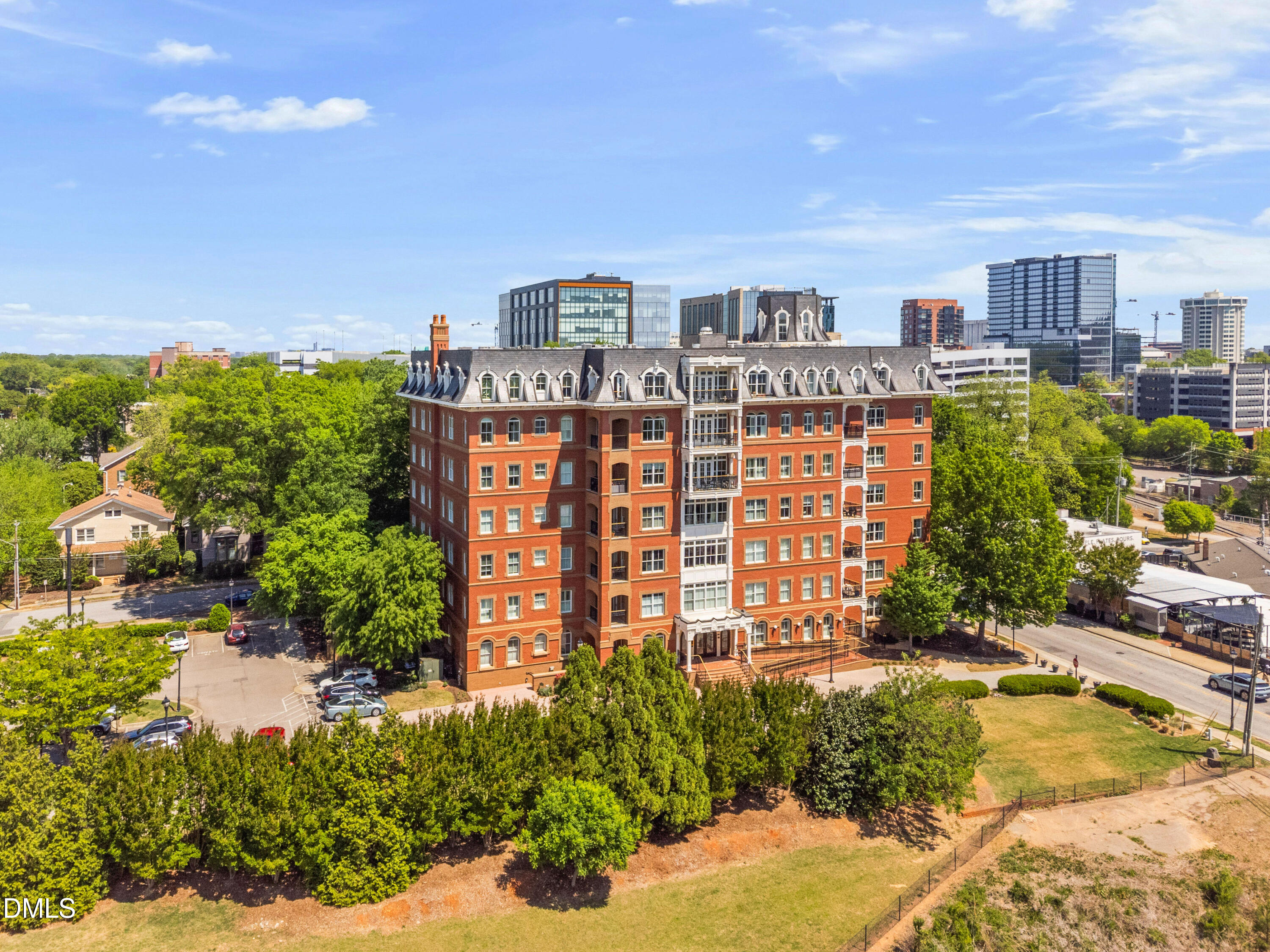 710 Independence Place, Unit 104 Raleigh, NC 27603 - Photo 1 of 34 a view of a city with tall buildings