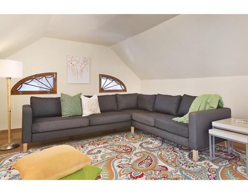 121 Intervale Road Newton, MA 02467 - Photo 12 of 14 a living room with furniture and a rug