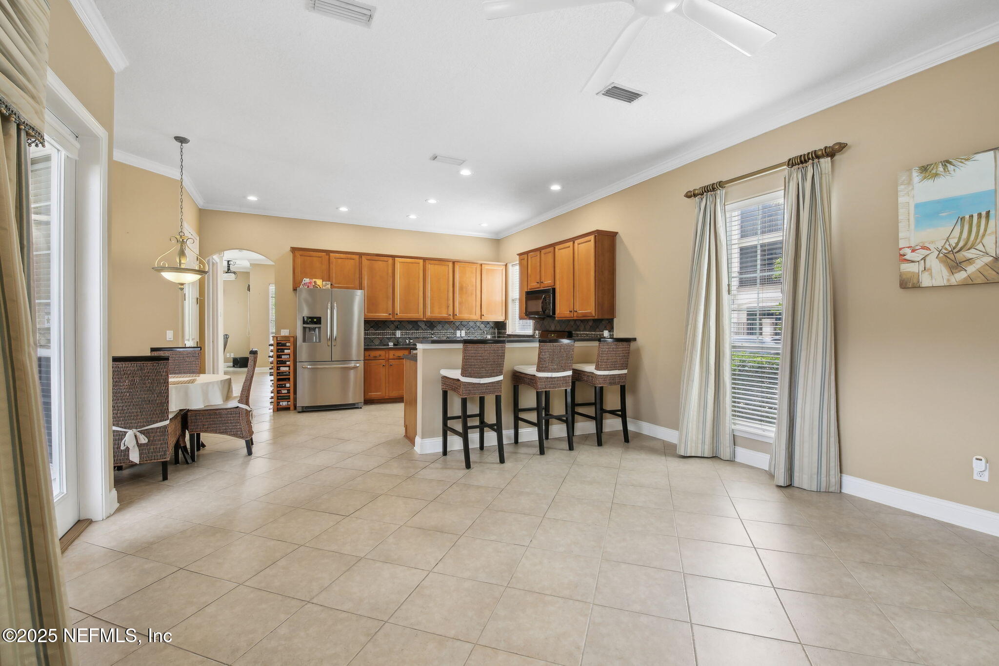 400 Central Street St. Augustine, FL 32095 - Photo 13 of 49 a view of kitchen with furniture and refrigerator