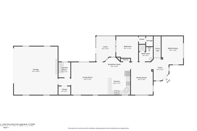 a picture of a floor plan