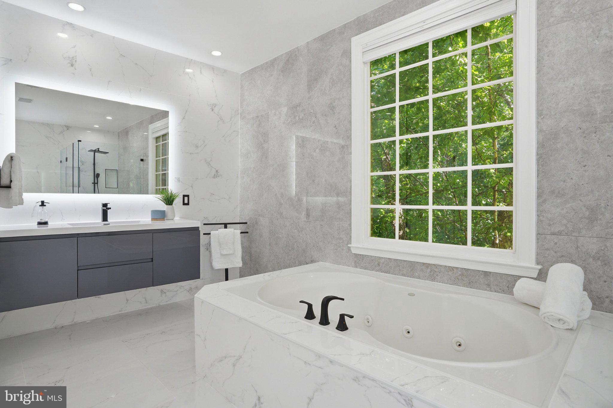 891 Chinquapin Road McLean, VA 22102 - Photo 53 of 78 Serene spa-like bathroom retreat.