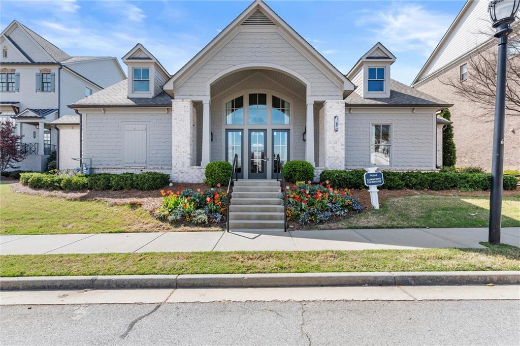 1868 Skyfall Circle Atlanta, GA 30319 - Photo 53 of 61 front view of a house with a yard
