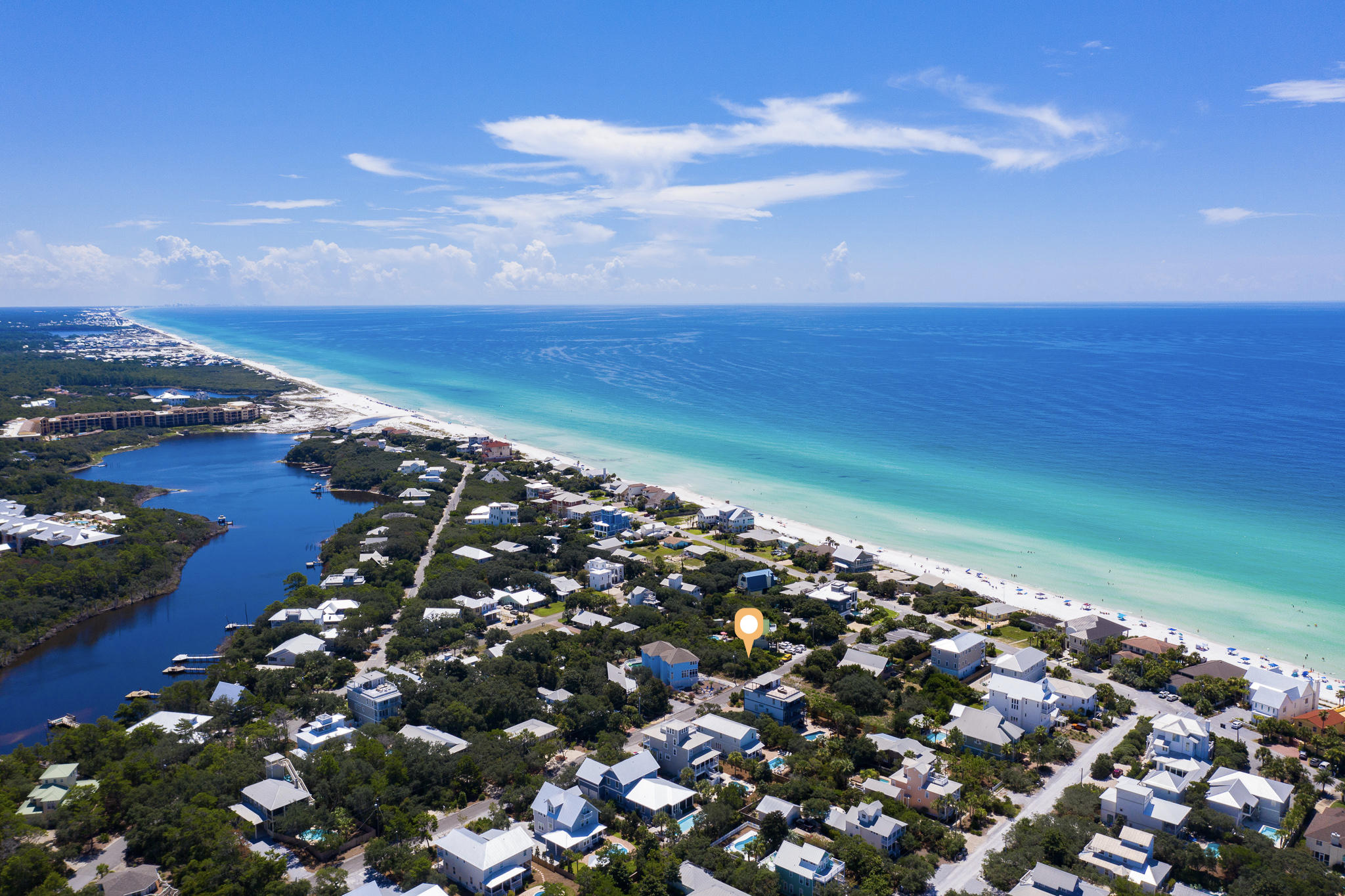 Lot 5 Gulf Point Road Santa Rosa Beach, FL 32459 - Photo 8 of 12 a city view with ocean