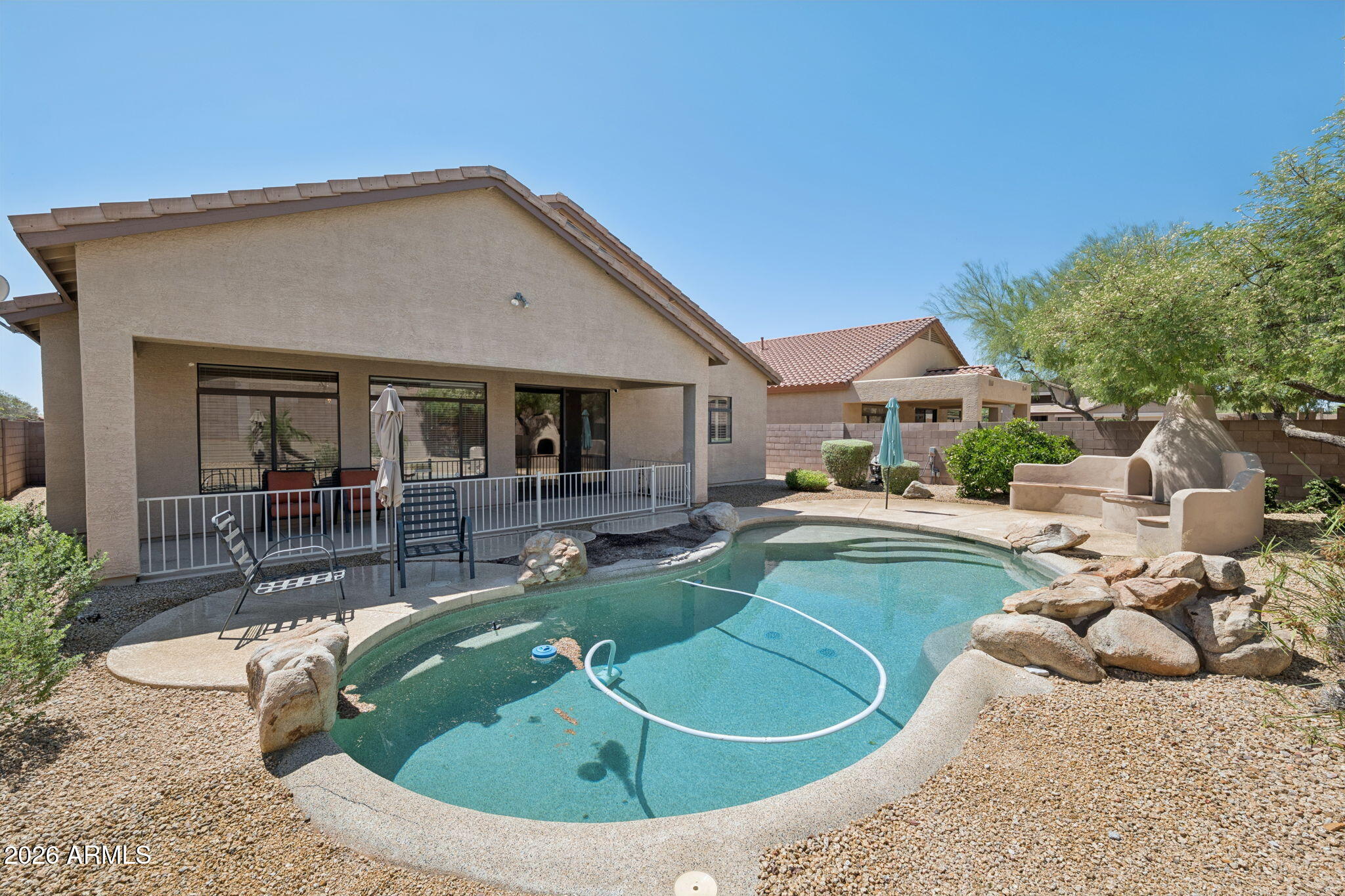 4418 East Jaeger Road Phoenix, AZ 85050 - Photo 38 of 42 36 - Pool to back of home