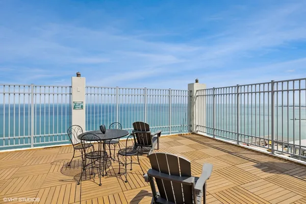 a view of balcony and patio
