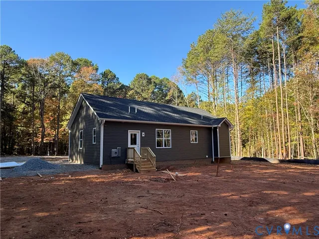 a view of a house with a patio