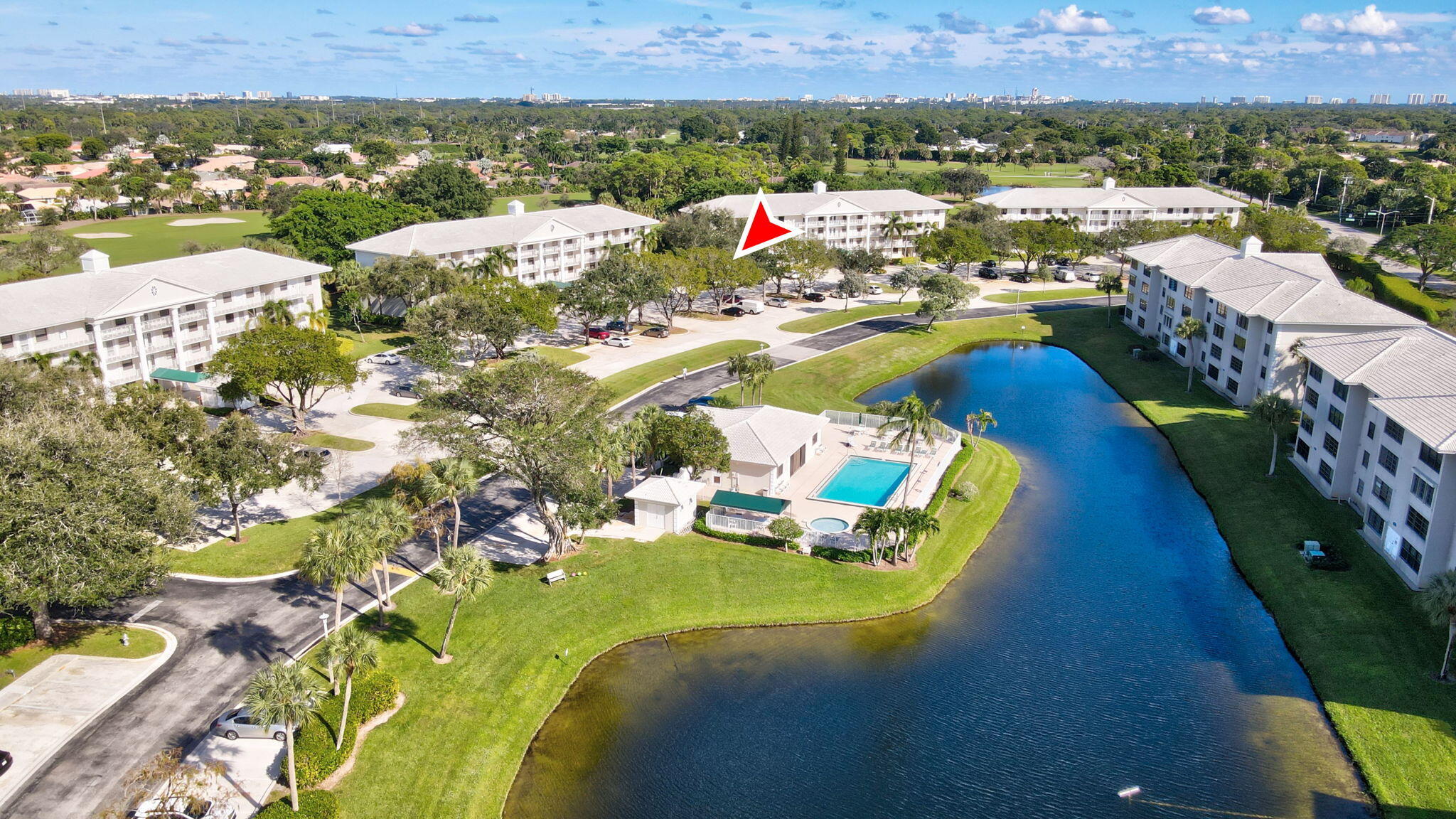 6073 Balboa Circle, Unit 201 Boca Raton, FL 33433 - Photo 30 of 40 Aerial view