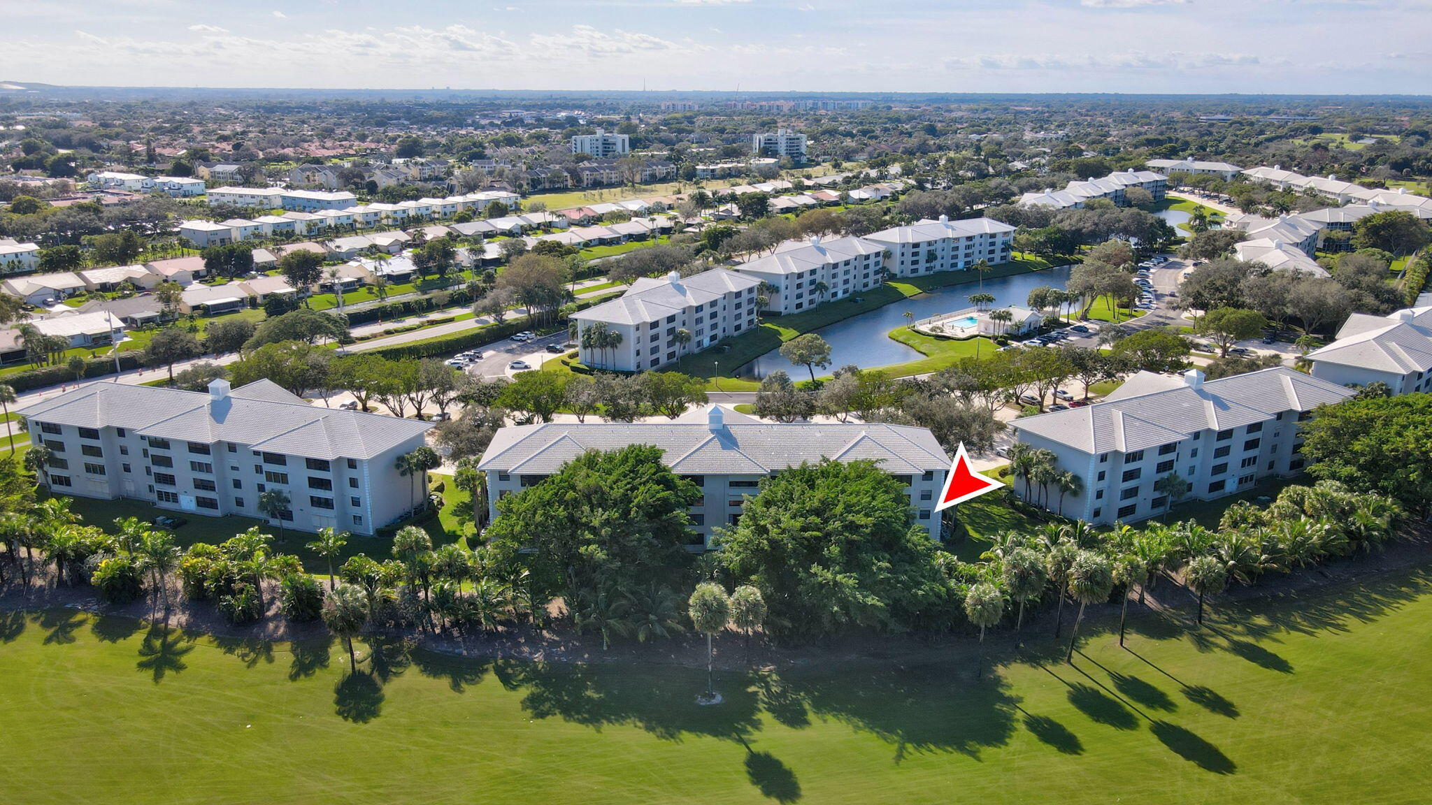 6073 Balboa Circle, Unit 201 Boca Raton, FL 33433 - Photo 33 of 40 Aerial view