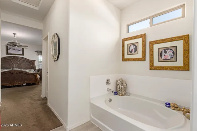 a view of a bedroom with closet