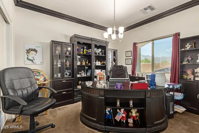 a view of a kitchen with appliances and cabinets