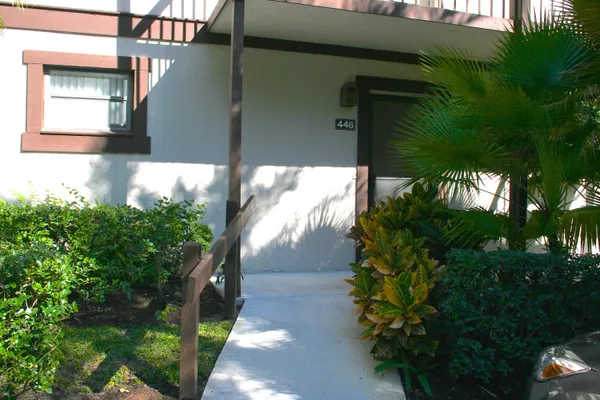 a side view of a house