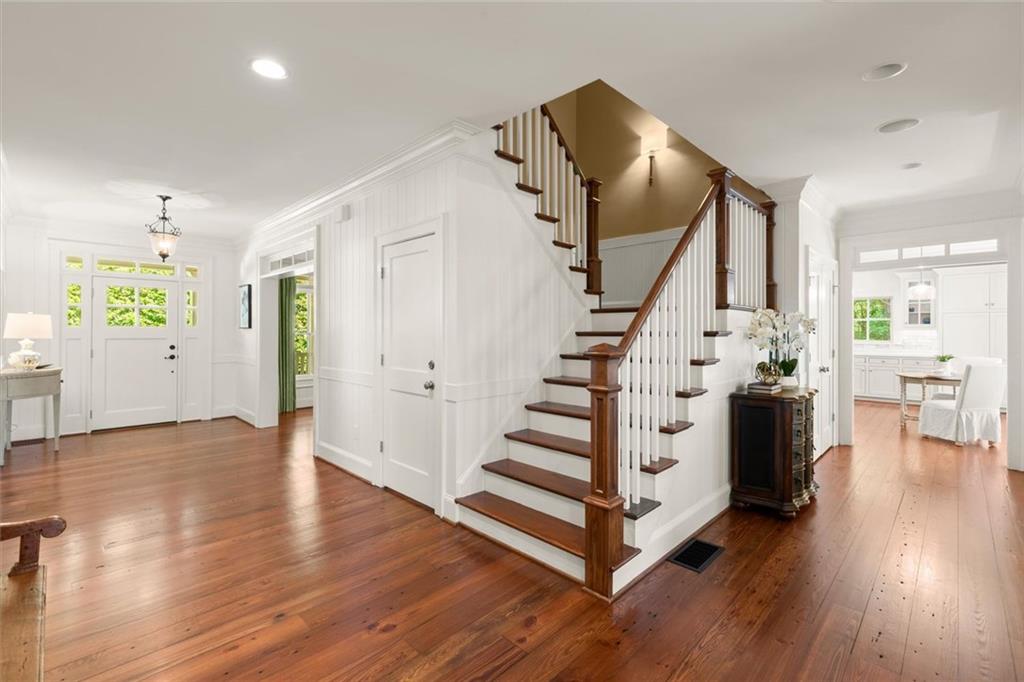 1450 Acworth Due West Road Northwest Kennesaw, GA 30152 - Photo 30 of 77 a view of entryway with wooden floor