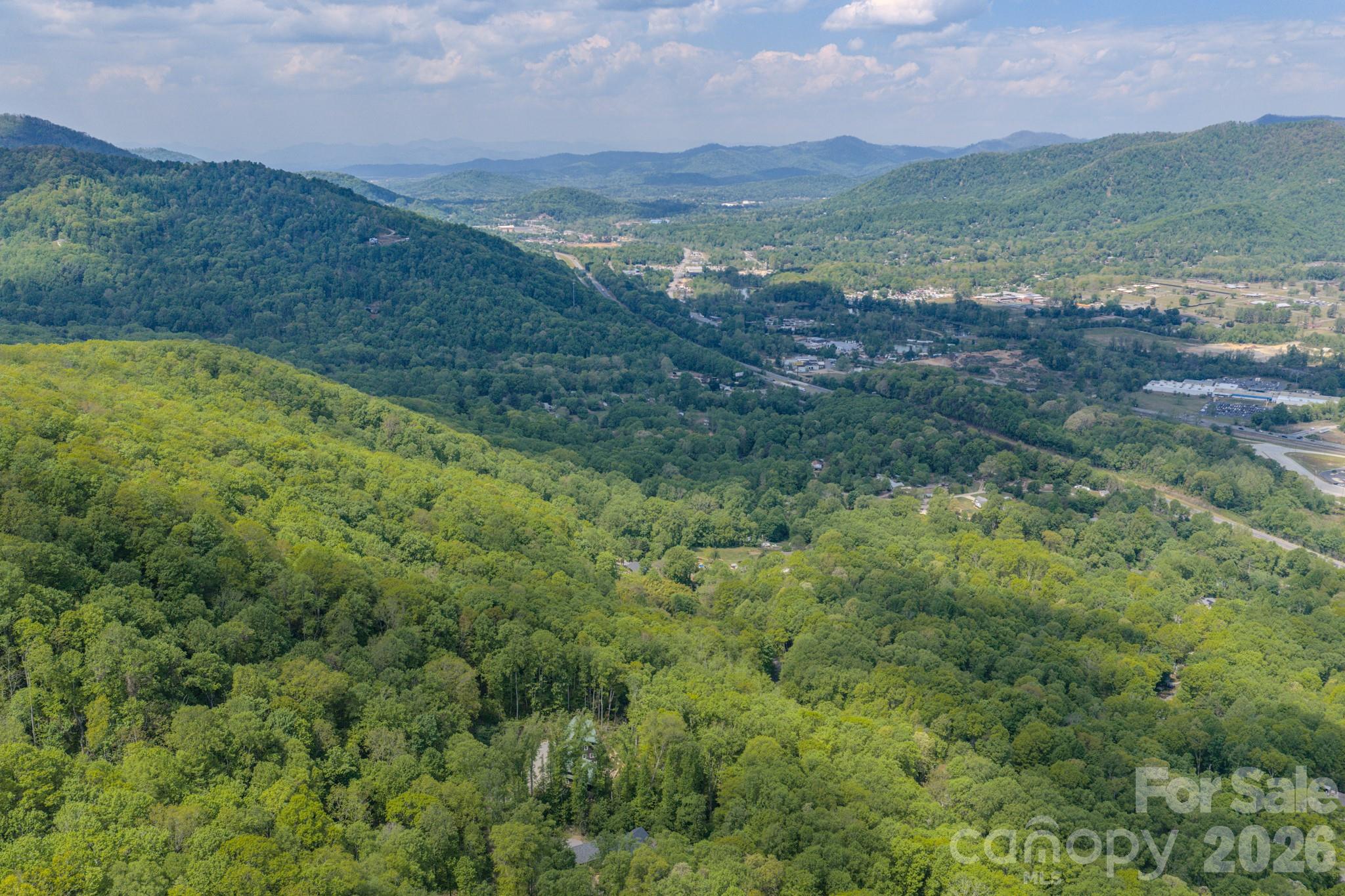 259 Mockingbird Road, Unit 1 Swannanoa, NC 28778 - Photo 8 of 25 a view of an mountain from a yard